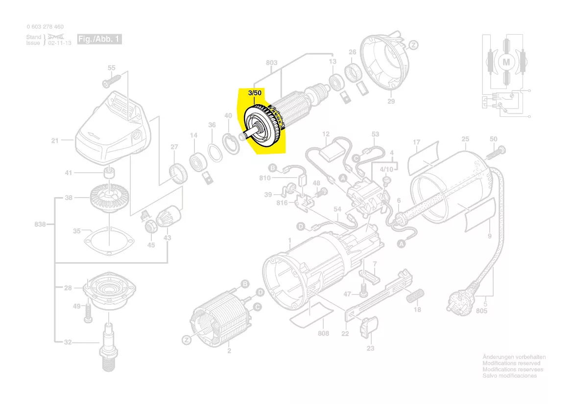 Ventilateur réf. 1 606 610 121 Bosch